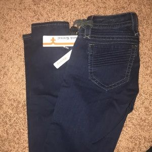 Blue rock revival jeans